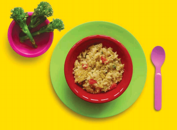Egg Fried Rice with Broccoli