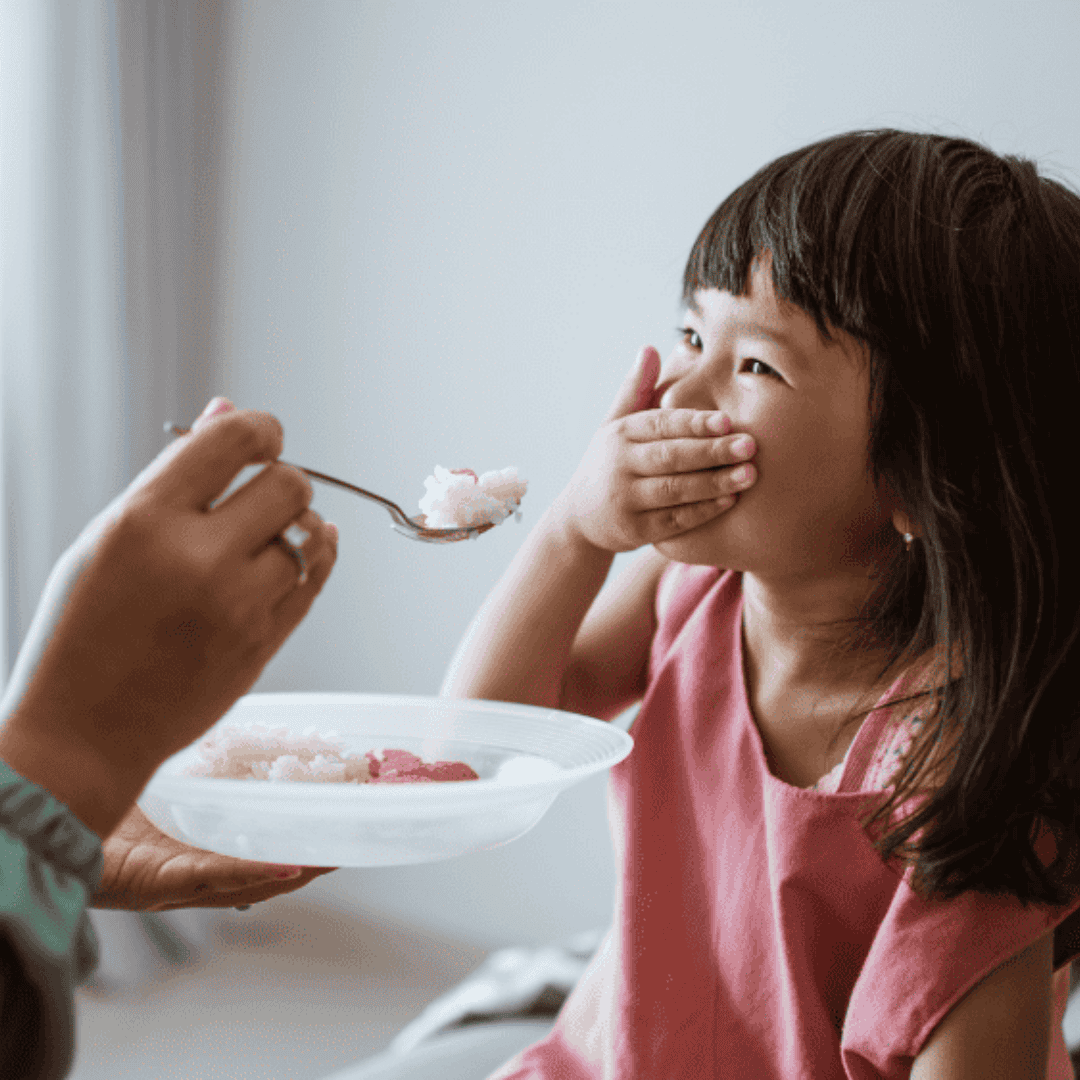 Child refusing to eat