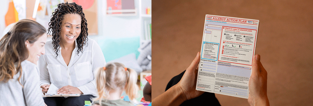 allergy care plan examples
