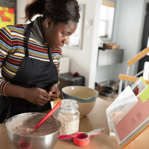 Girl Baking