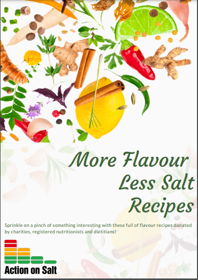 Action on Salt Recipe Book Front Cover
