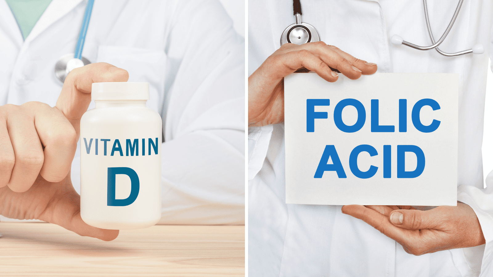 Vitamin D and Folic Acid