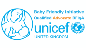UNICEF UK Baby Friendly Qualified Advocates Logo