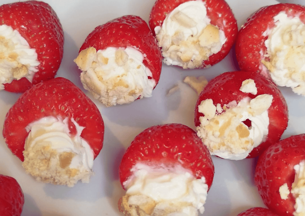 Strawberry Cheesecake Bites
